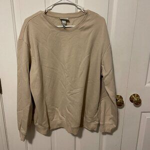 H&M Cream Crewneck